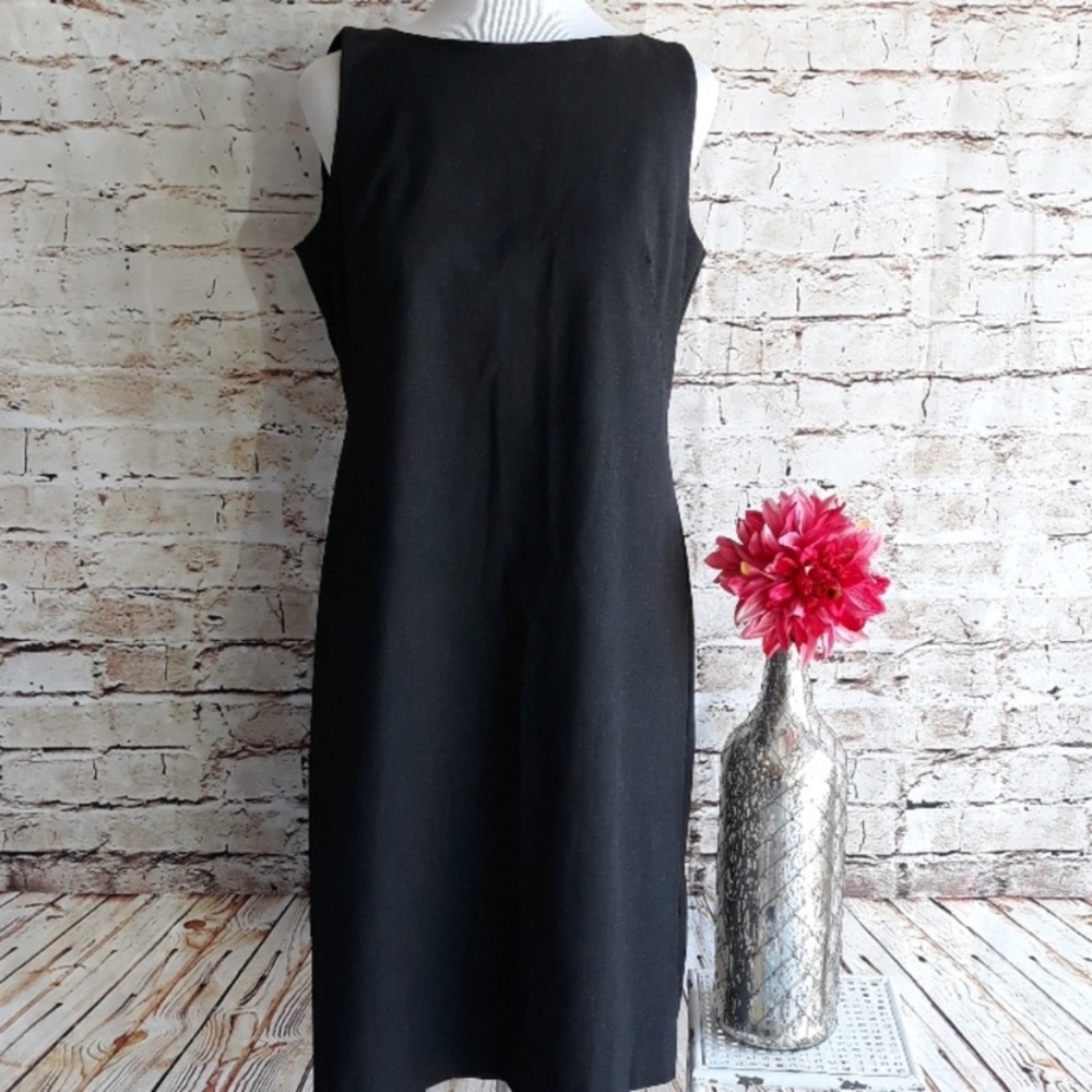 Charcoal Shift Dress